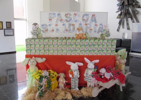 PÁSCOA SOLIDÁRIA - turmas da manhã