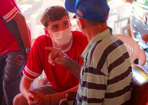 Visita ao Lar Padre Leone