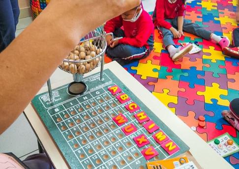 Bingo na Colônia de Férias