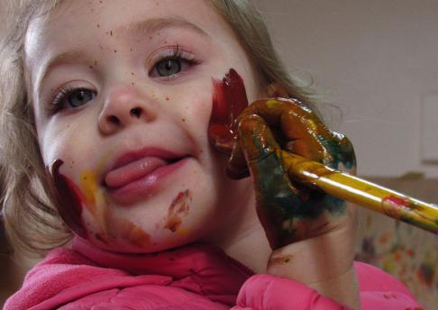 Pintando - Berçário