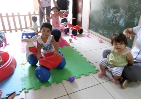 Início das aulas Berçário