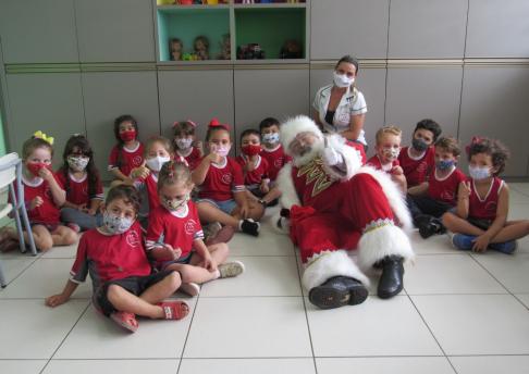 Visita do Papai Noel 