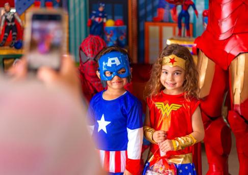 Resultado da Gincana e Super-heróis 