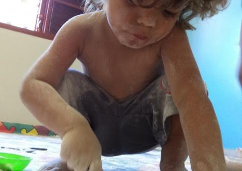 Berçário - Farinha e Bexiga de Água