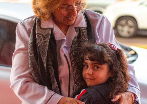 Chegada dos alunos 20/09