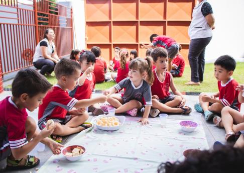 Piquenique no Quintal