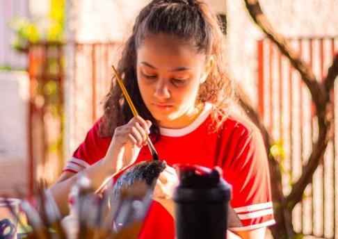 Confecção de Máscaras Africanas