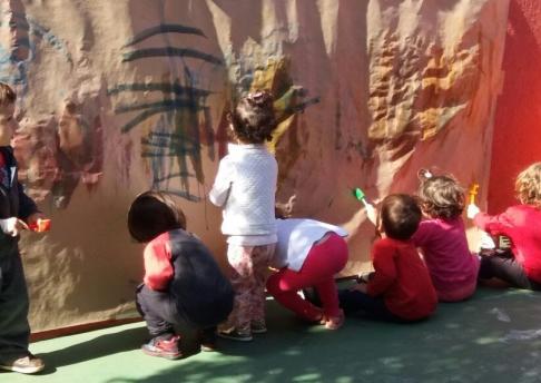 Atividades do Berçário - mês de Agosto