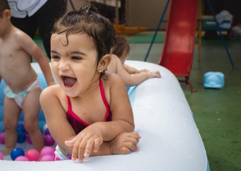 Banho de Piscina Berçário