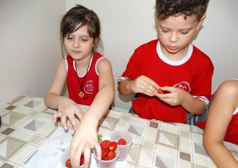 Cooking Class com os alunos do Integral
