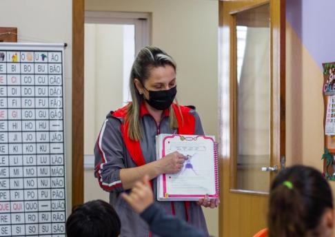 Aula sobre partes do corpo humano 
