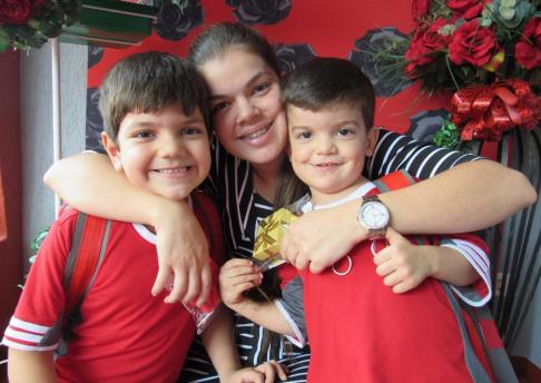 Mãe, minha joia é você!