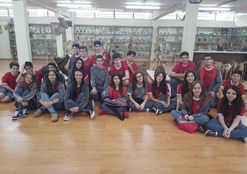 Visita ao setor de anatomia da UEL - 8° ano